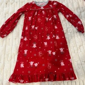 Peppa Pig Red Nightgown for Kids